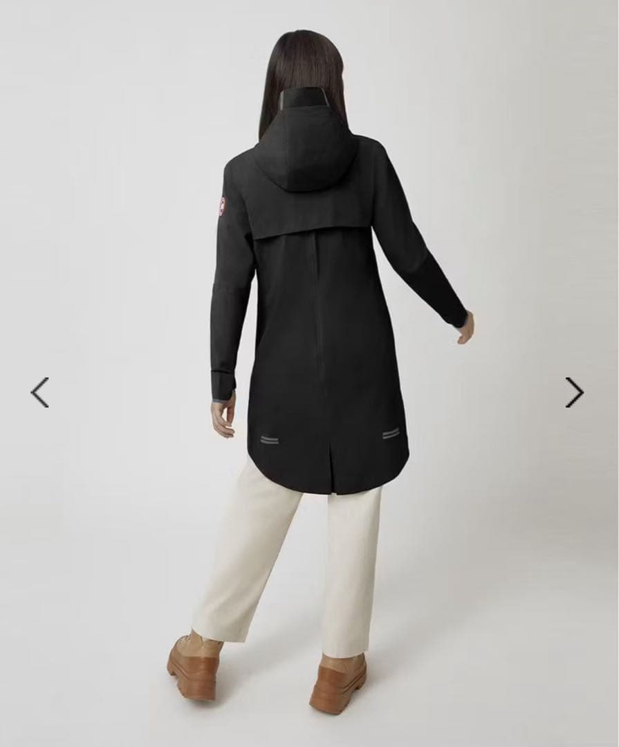 カナダグース SALIDA JACKET 紺 サリダ ジャケット レインコート