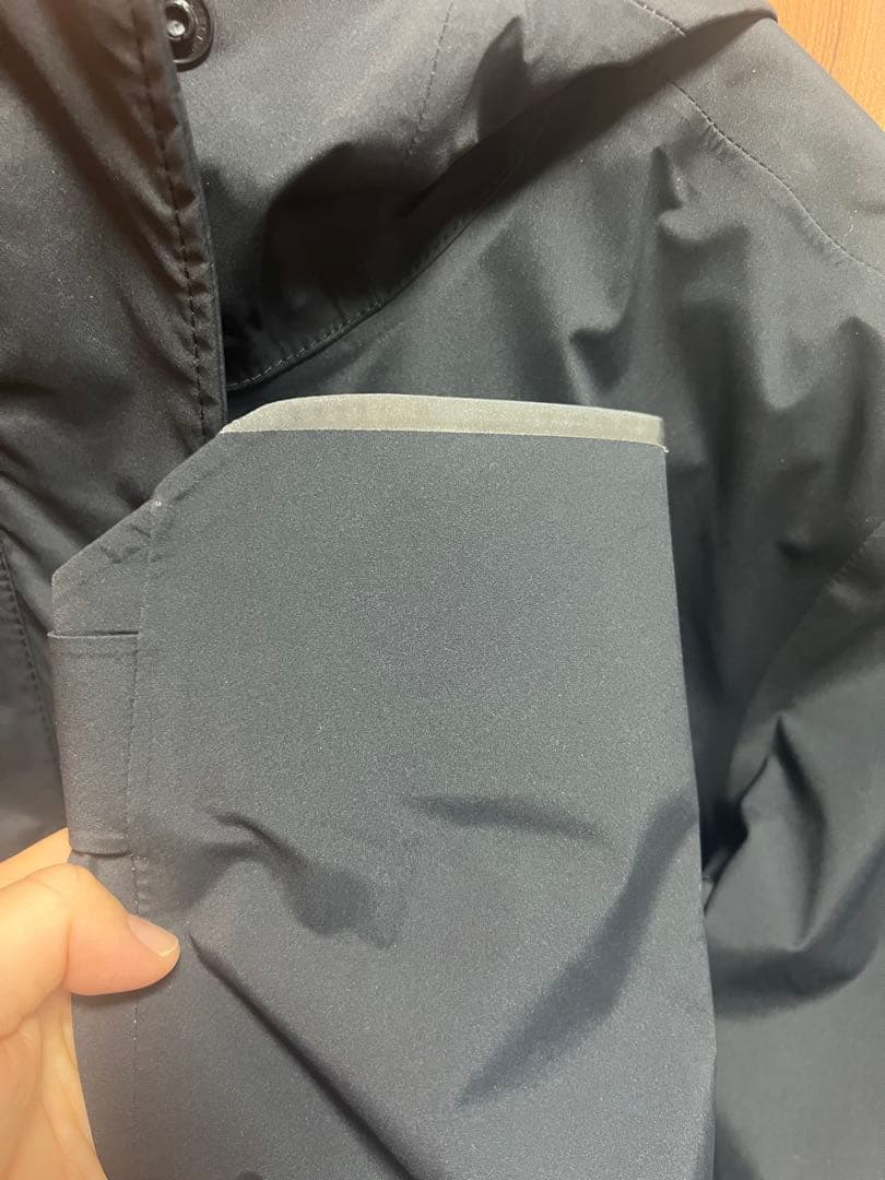カナダグース SALIDA JACKET 紺 サリダ ジャケット レインコート