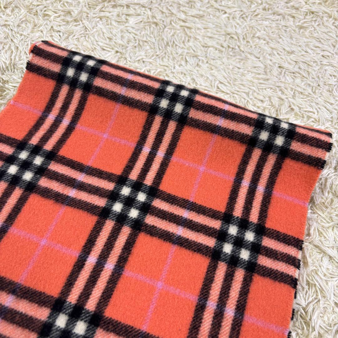 大人気　希少カラー　バーバリーロンドン　高品質　カシミヤ100% マフラー