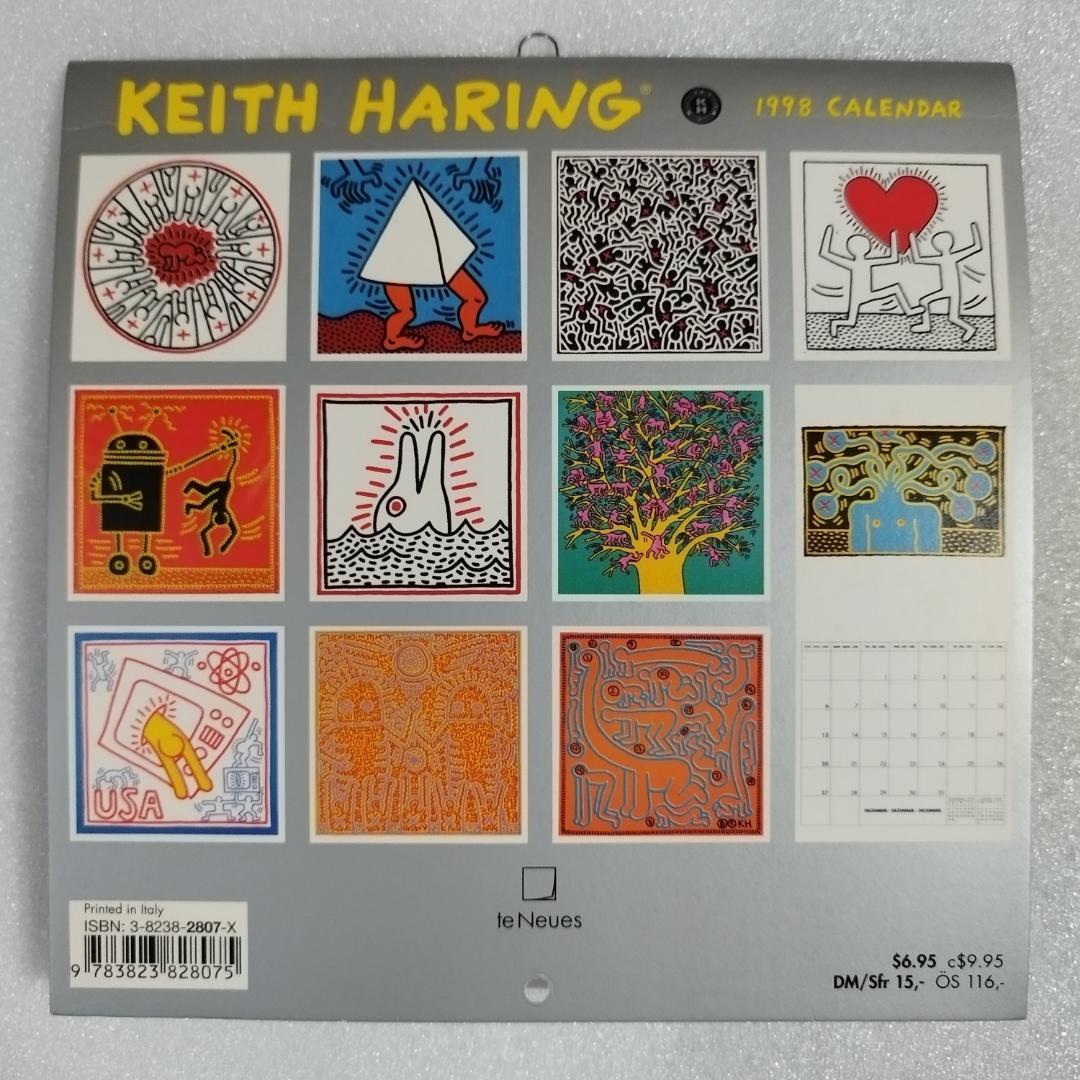 【キース・ヘリング 1998年 カレンダー】 中古 【KEITH HARING】