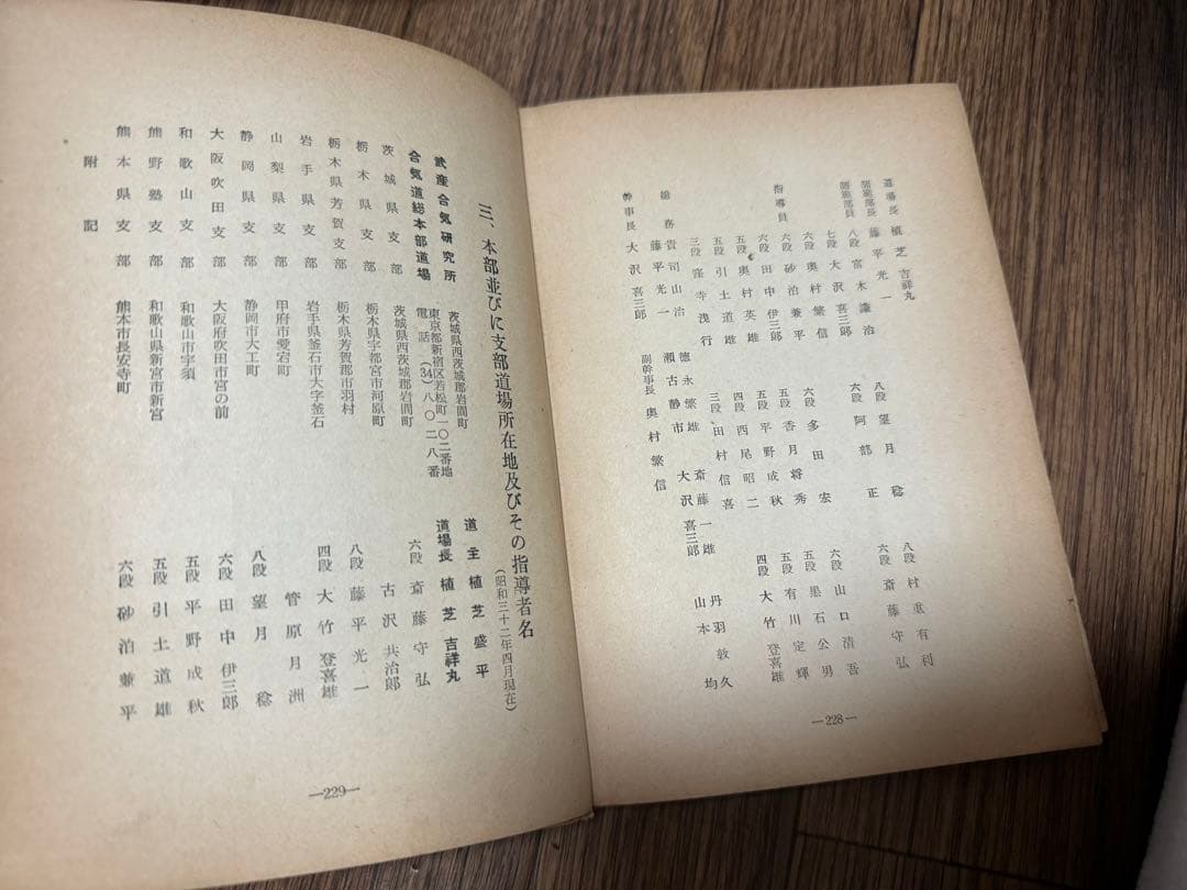 【初版】合気道　監修:植芝盛平