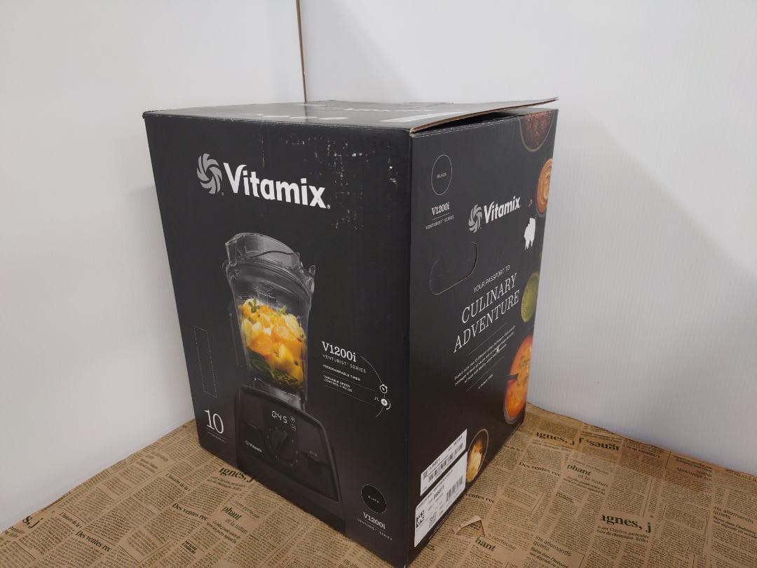 【良品】Vitamix V1200i ブラック 動作点検・除菌済