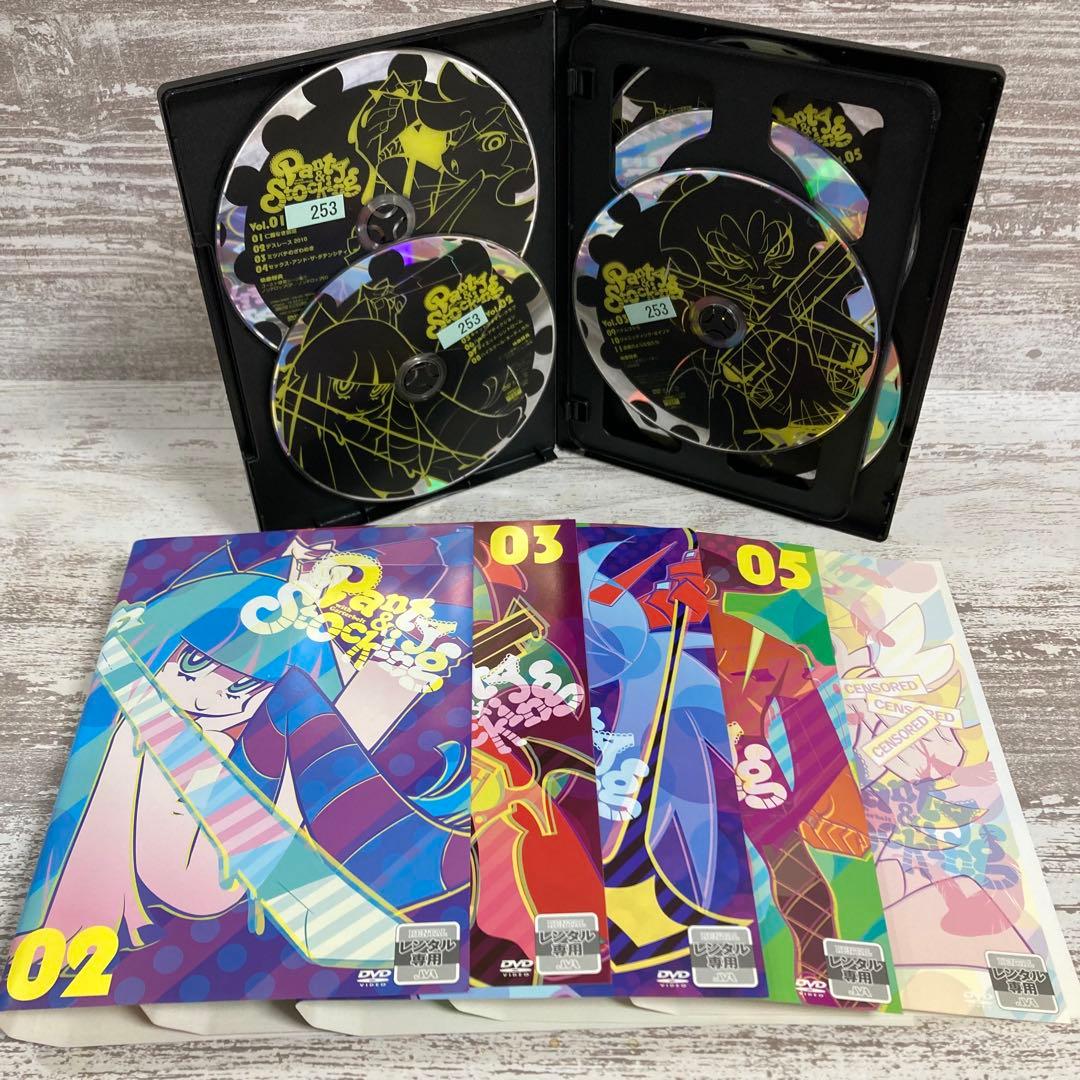 ♦︎新品ケース付き♦︎ パンティ&ストッキング レンタルDVD 全話完結セット