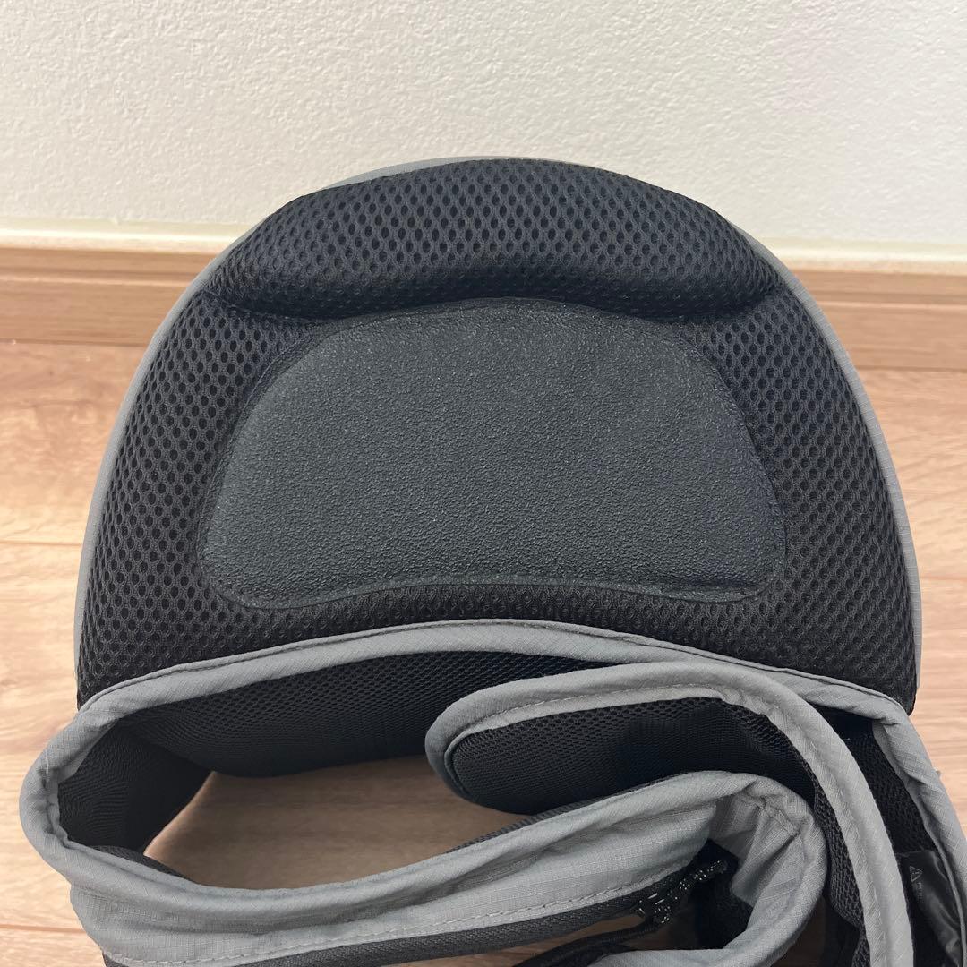 【美品】ポルバン ベーシック ヒップシート　グレー　シングルショルダー付き