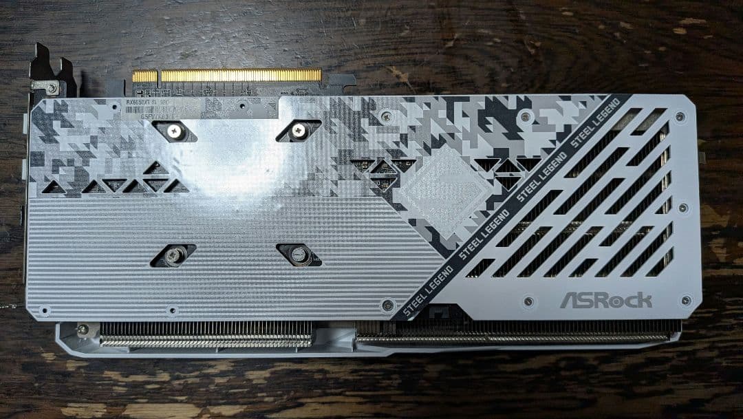 グラフィックボード・グラボ・ビデオカード RX6650XT Steel Legend