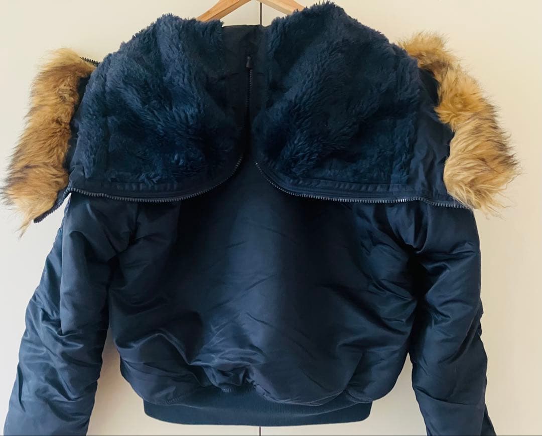 ALPHA INDUSTRIES N-2B navy s 美品