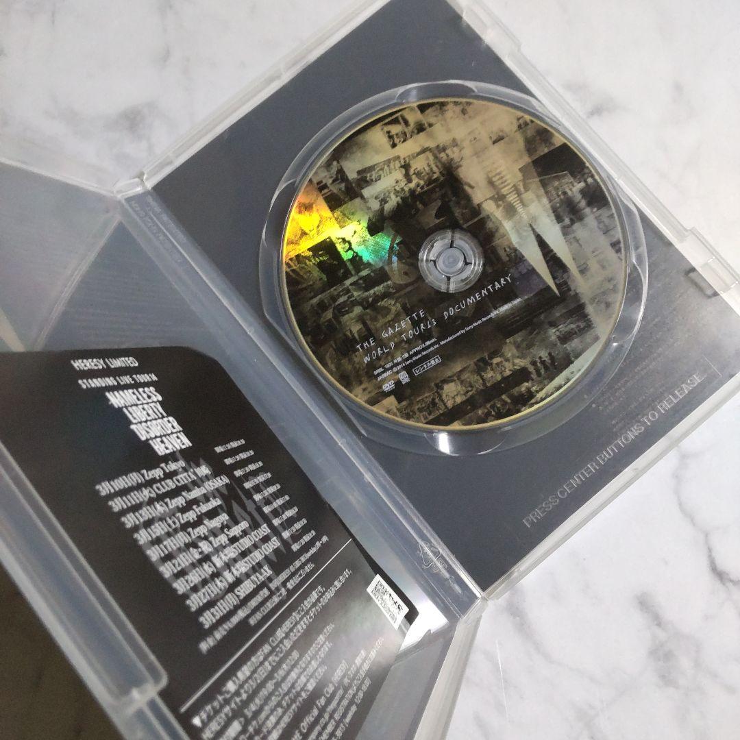 the GazettE WORLD TOUR13 DOCUMENTARY★中古品