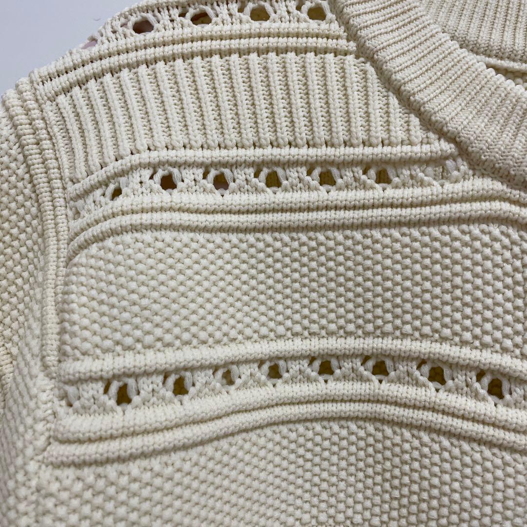 26SS ADAM ET ROPE' WEB限定mixパターンニットカーディガン