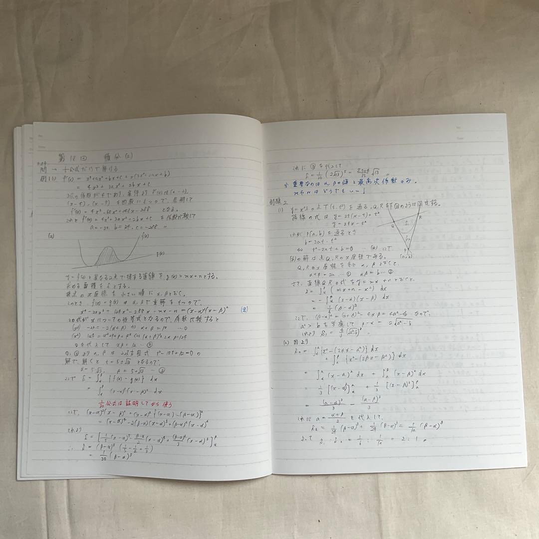 鉄緑会高2数学授業冊子/講義ノート/教科書/問題集/確認シリーズ