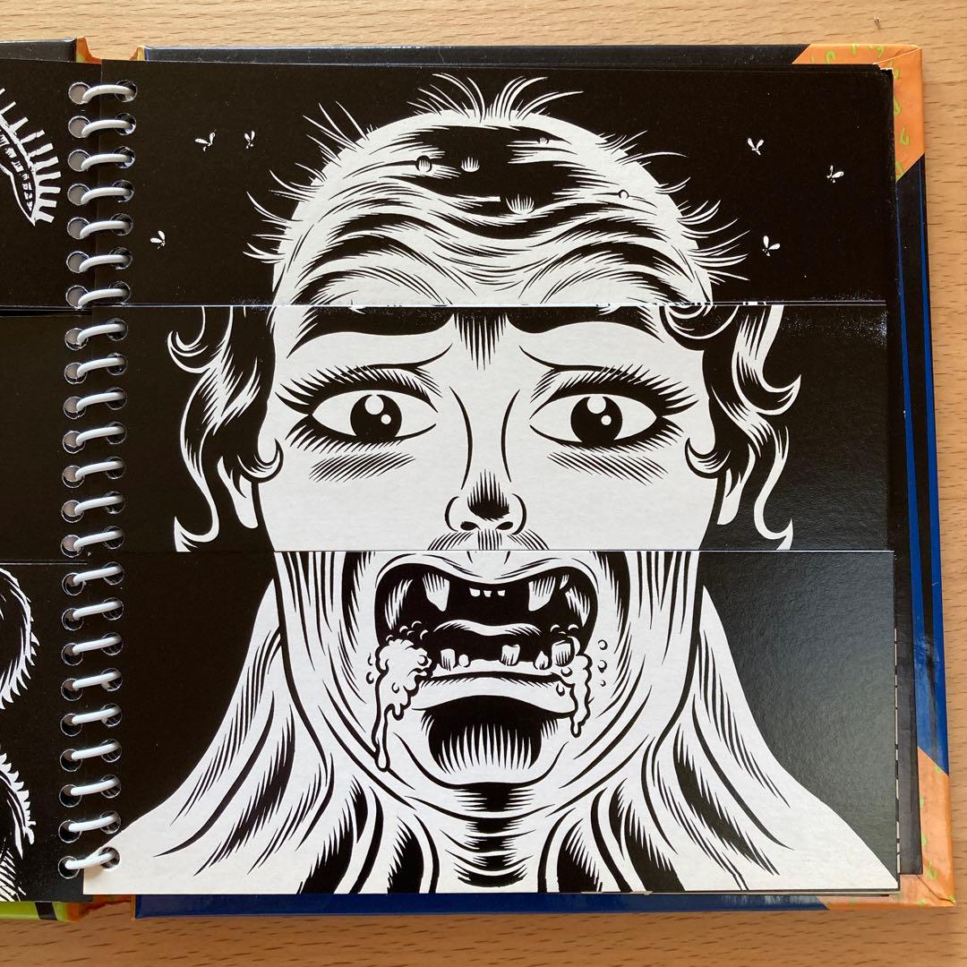 ゲイリー・パンター共著の顔面組み換え絵本　FACETASM