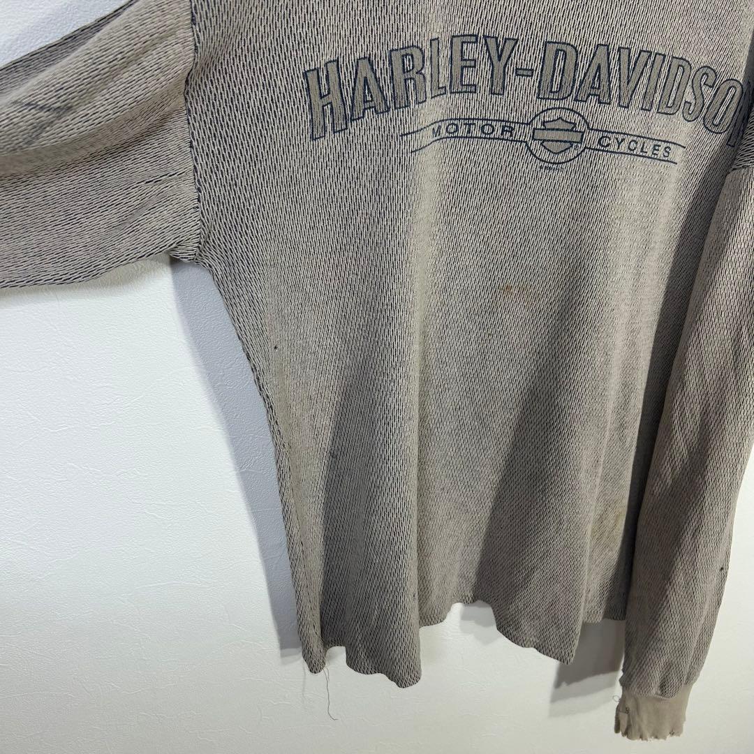 USA製 HARLEY DAVIDSON ハーレー サーマル ロンT ボロ レア