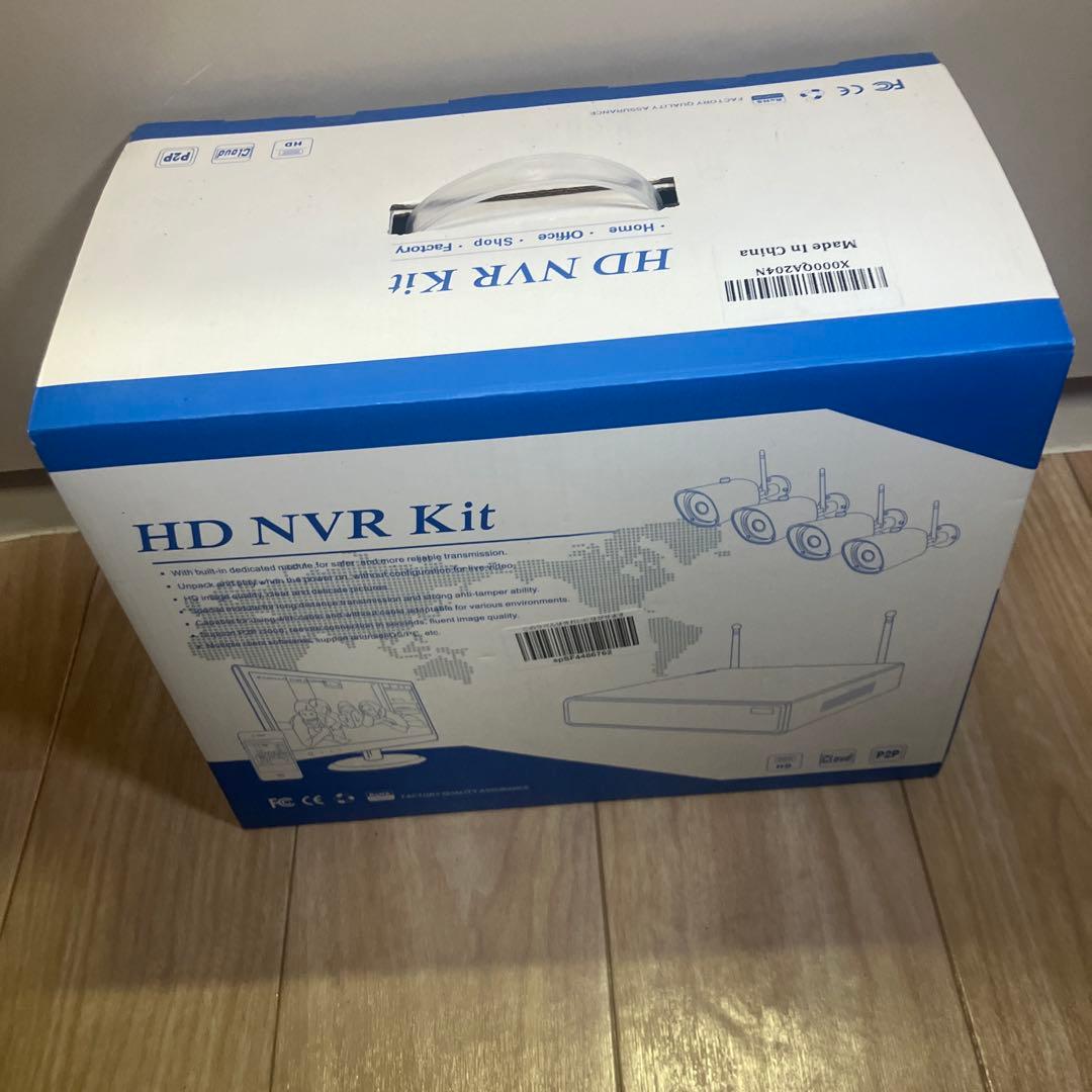 未使用　訳あり　HD NVR Kit 防犯カメラセット