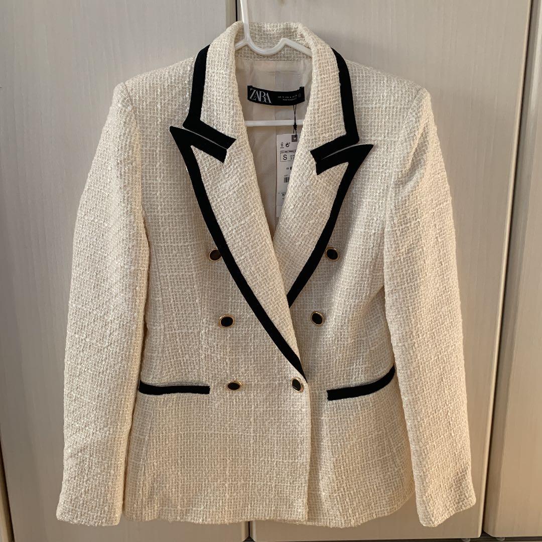 ZARA ツイードジャケット