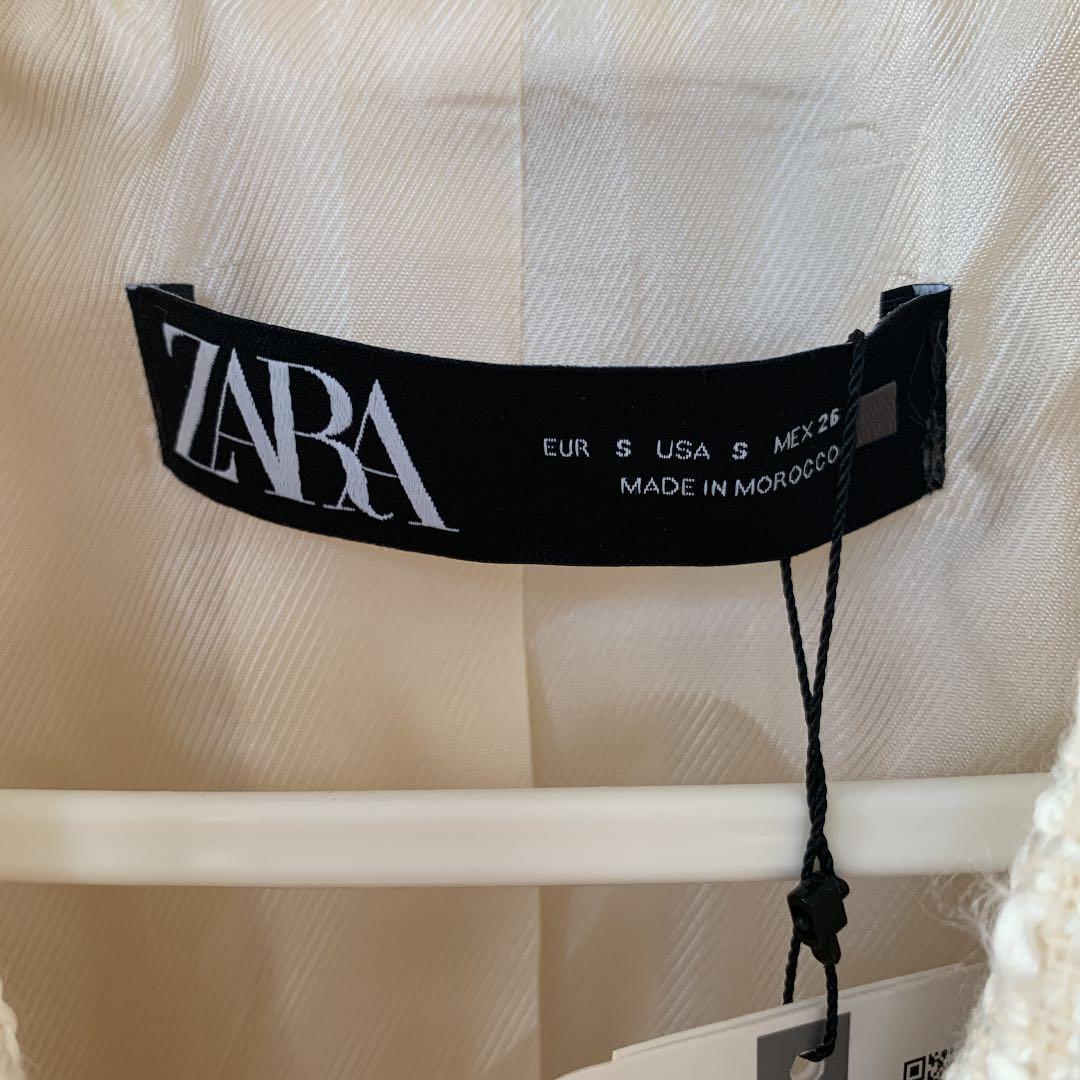 ZARA ツイードジャケット