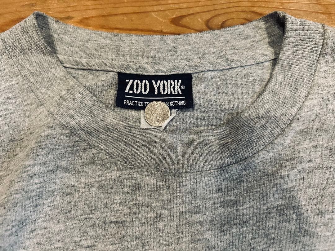 Tシャツ 古着 90s Zoo York ズーヨーク 両面 XL 美品 スケボー