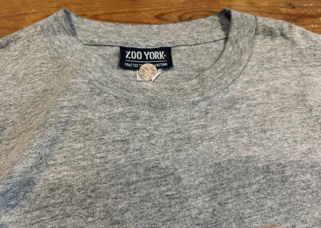 Tシャツ 古着 90s Zoo York ズーヨーク 両面 XL 美品 スケボー