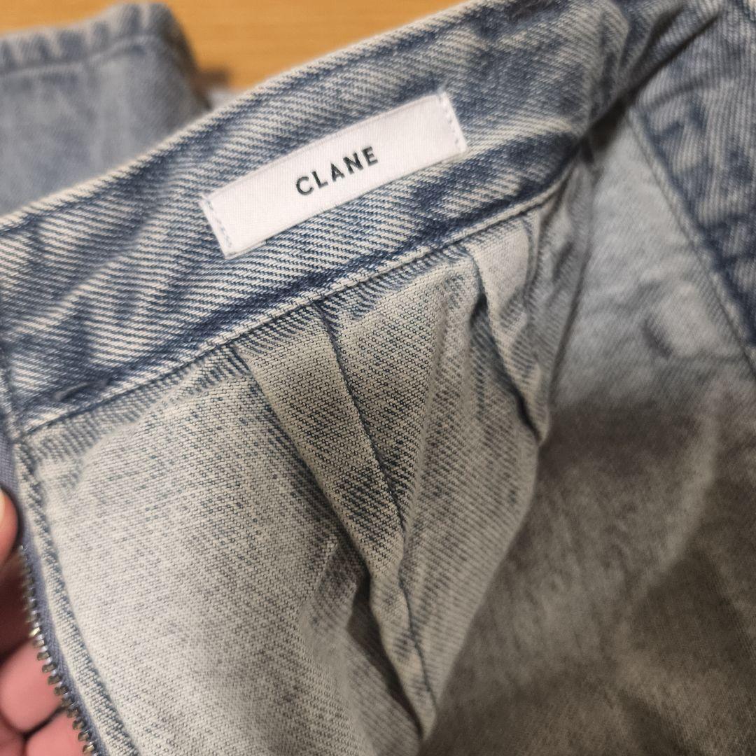 CLANE CIRCLE CUT DENIM SKIRT 美品♪