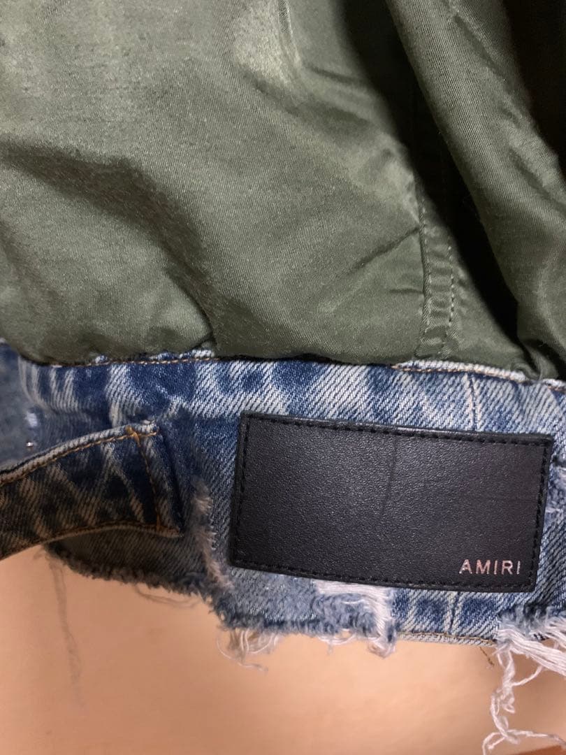 【AMIRI】 リバーシブルデニムジャケット