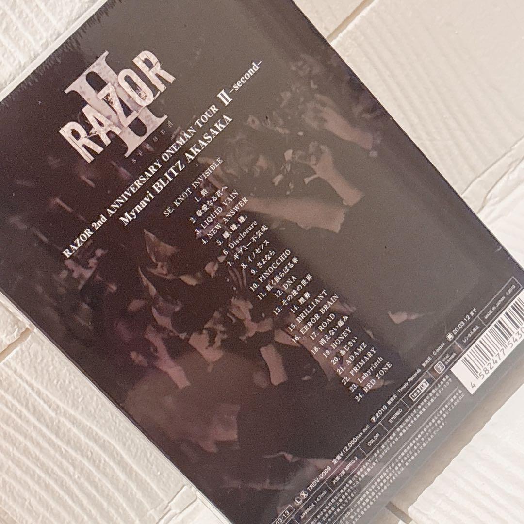 【RAZOR 】 2周年 LIVE DVD 限定豪華盤 DVD+2CD