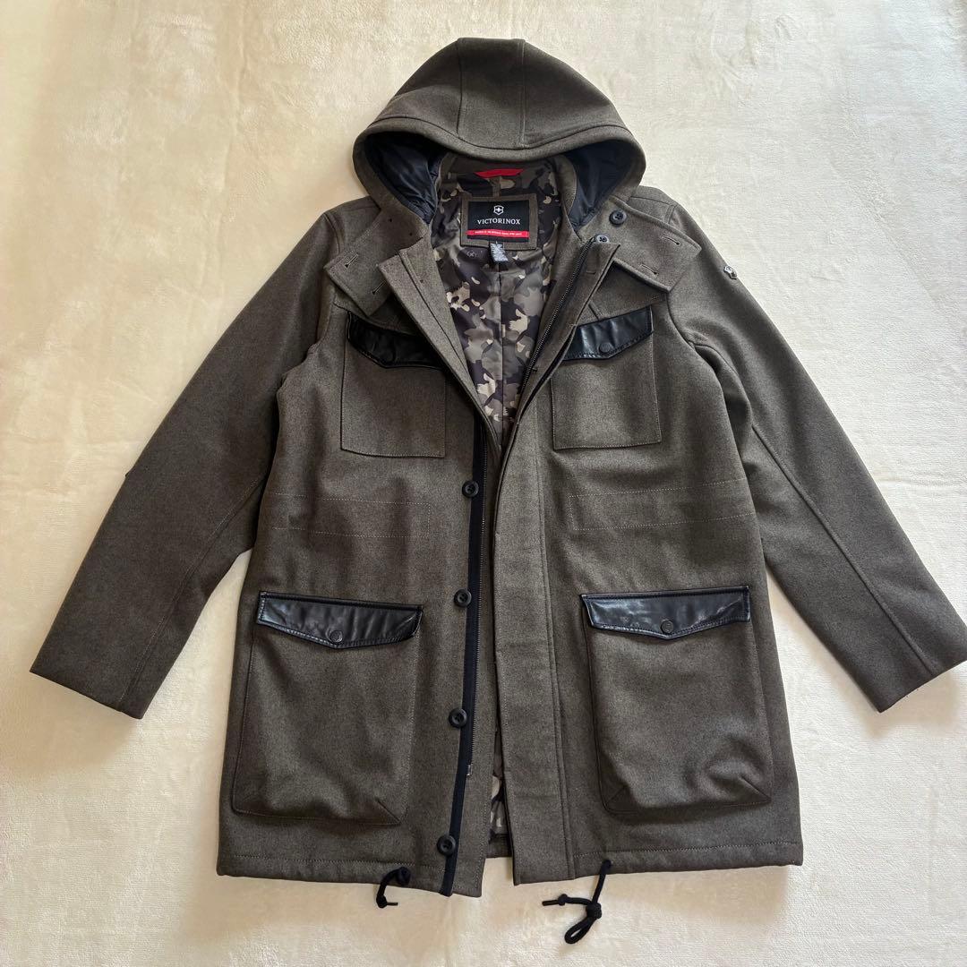 VICTORINOX（ビクトリノックス）フィールドコートモッズコート フード付き