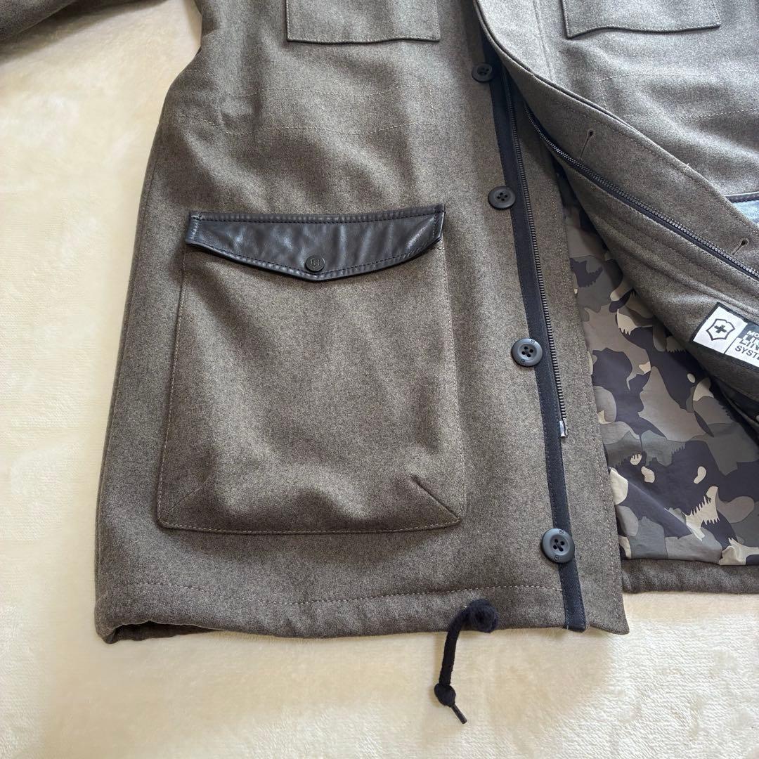 VICTORINOX（ビクトリノックス）フィールドコートモッズコート フード付き