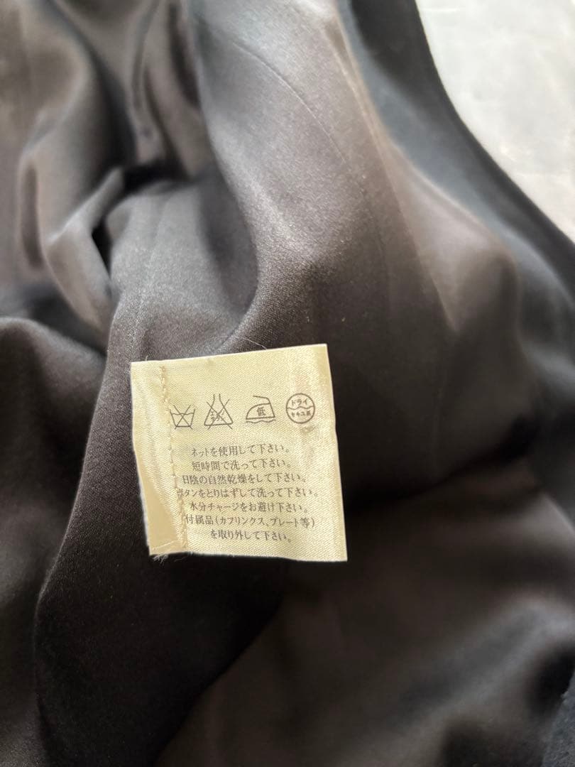 CHANEL カシミヤ ロングコート ファー 40 ブラック 美品