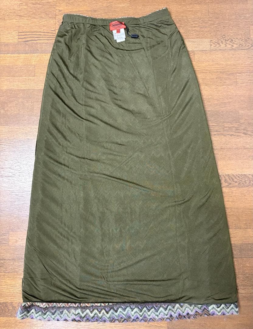 MISSONI ニットスカート ジグザグ柄 マルチカラー ロング 新品未使用