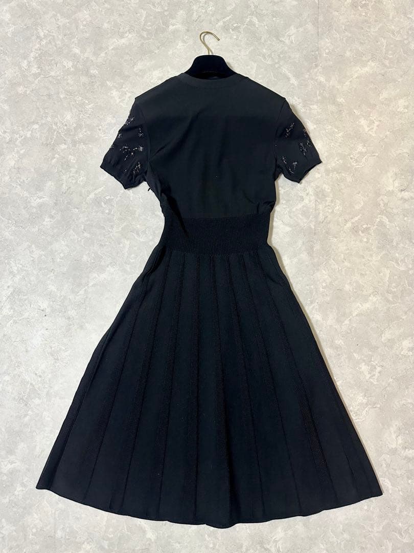 VALENTINO ビジューリボンワンピース