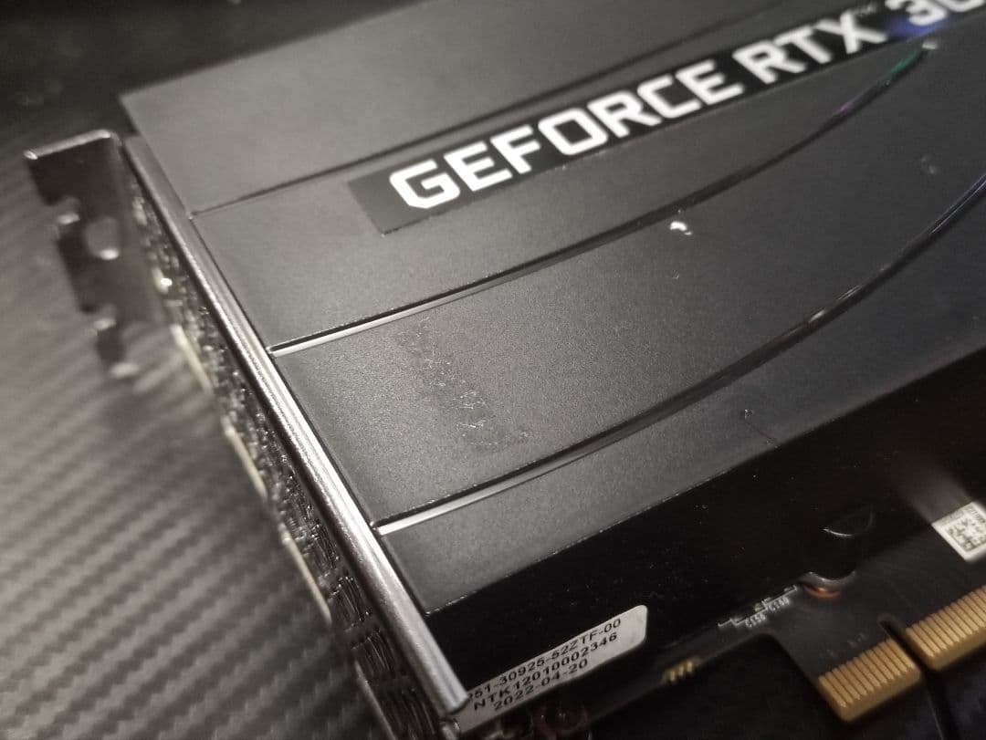 ZOTAC RTX3060 12GB(BTOパソコン抜き出し？)