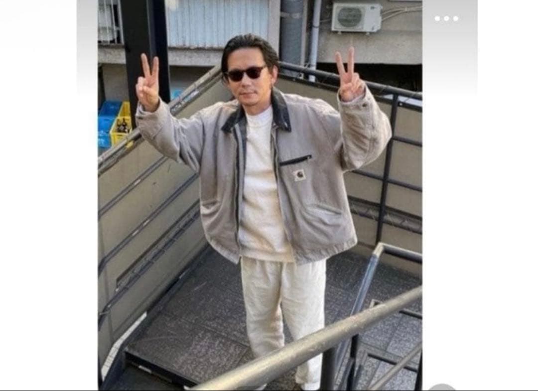 carhartt デトロイトジャケット　MTL グレー　usa製 野村訓一　希少