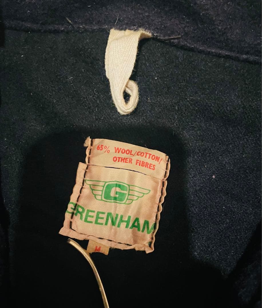 70s GREENHAM 英国製 ドンキージャケット イギリス