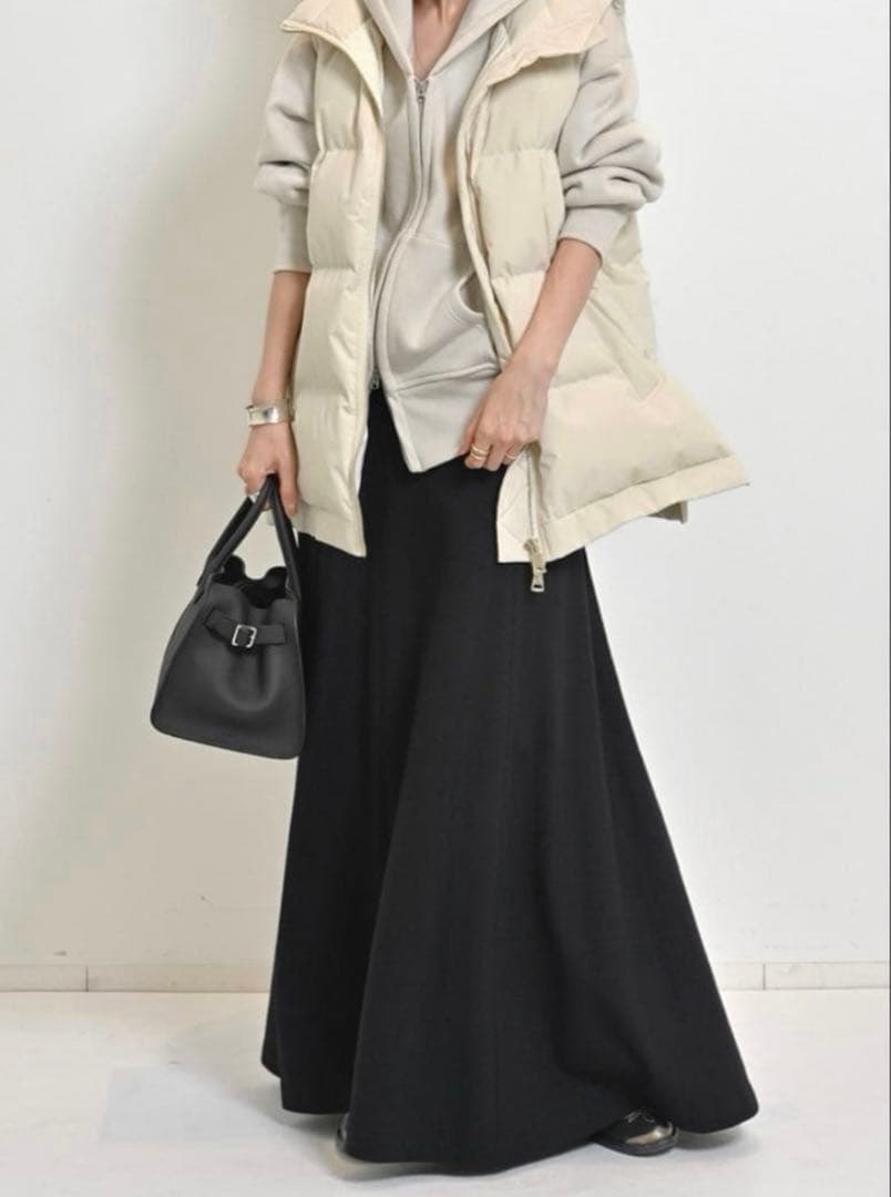 L'Appartement アパルトモン WOOL FLARE SKIRT