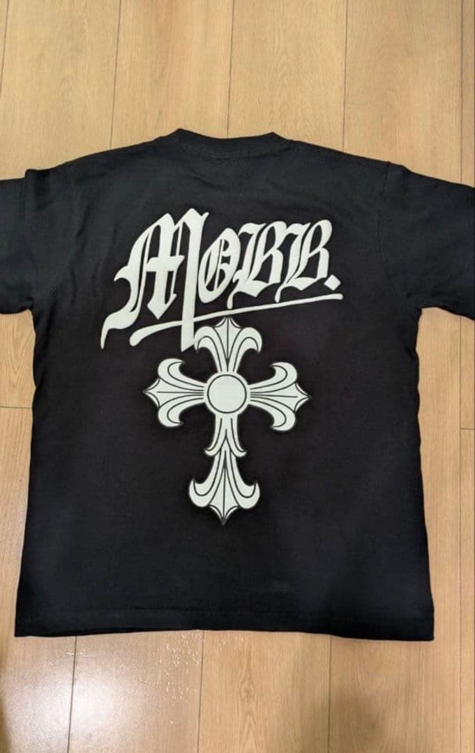 MOBB ブラック クロス　Tシャツ Sサイズ