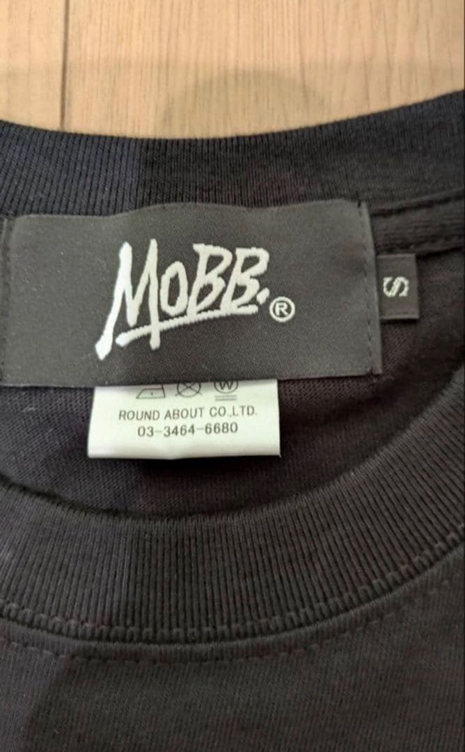 MOBB ブラック クロス　Tシャツ Sサイズ