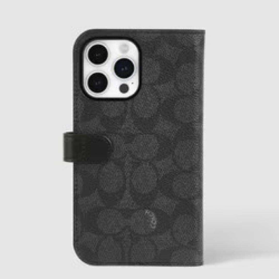 COACH iPhone 16Pro Max 手帳型ケース