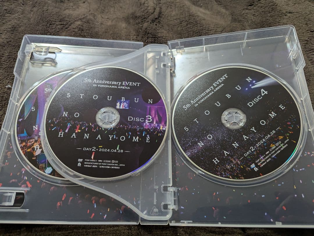 五等分の花嫁5th Anniversary EVENT DVD（特典なし）最安値