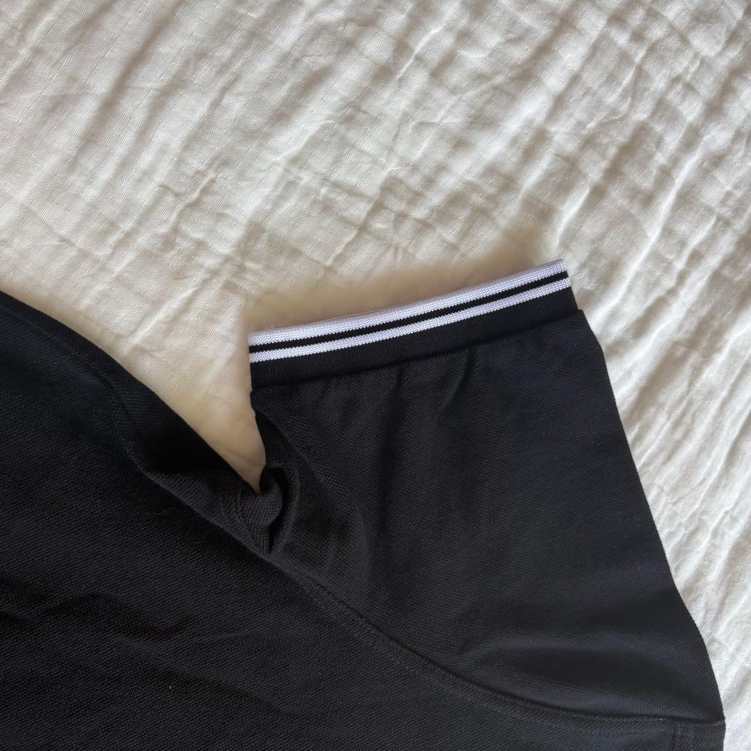 【美品】FRED PERRY ブラック ポロシャツ M