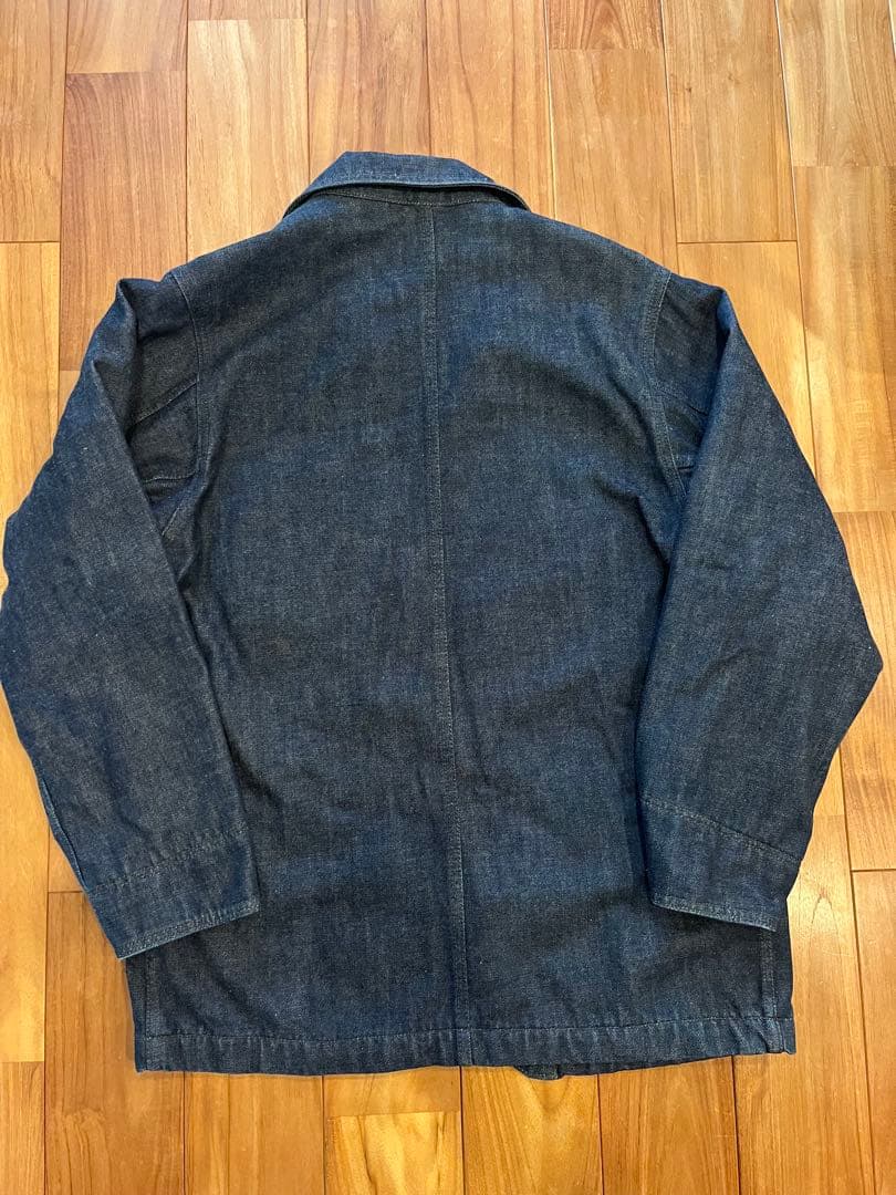 paul smithデニム カバーオール　美品　日本製　ボアライナー付きメンズＬ