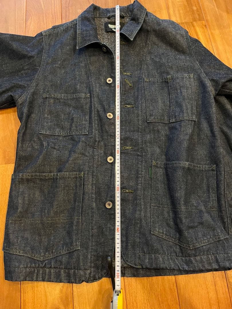 paul smithデニム カバーオール　美品　日本製　ボアライナー付きメンズＬ
