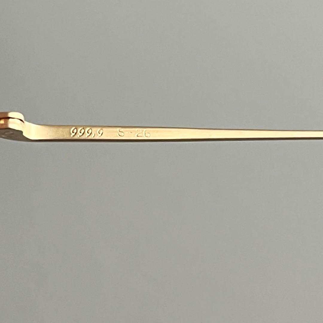 999.9 フォーナインズ S-26 サングラス メガネ ツーブリッジ