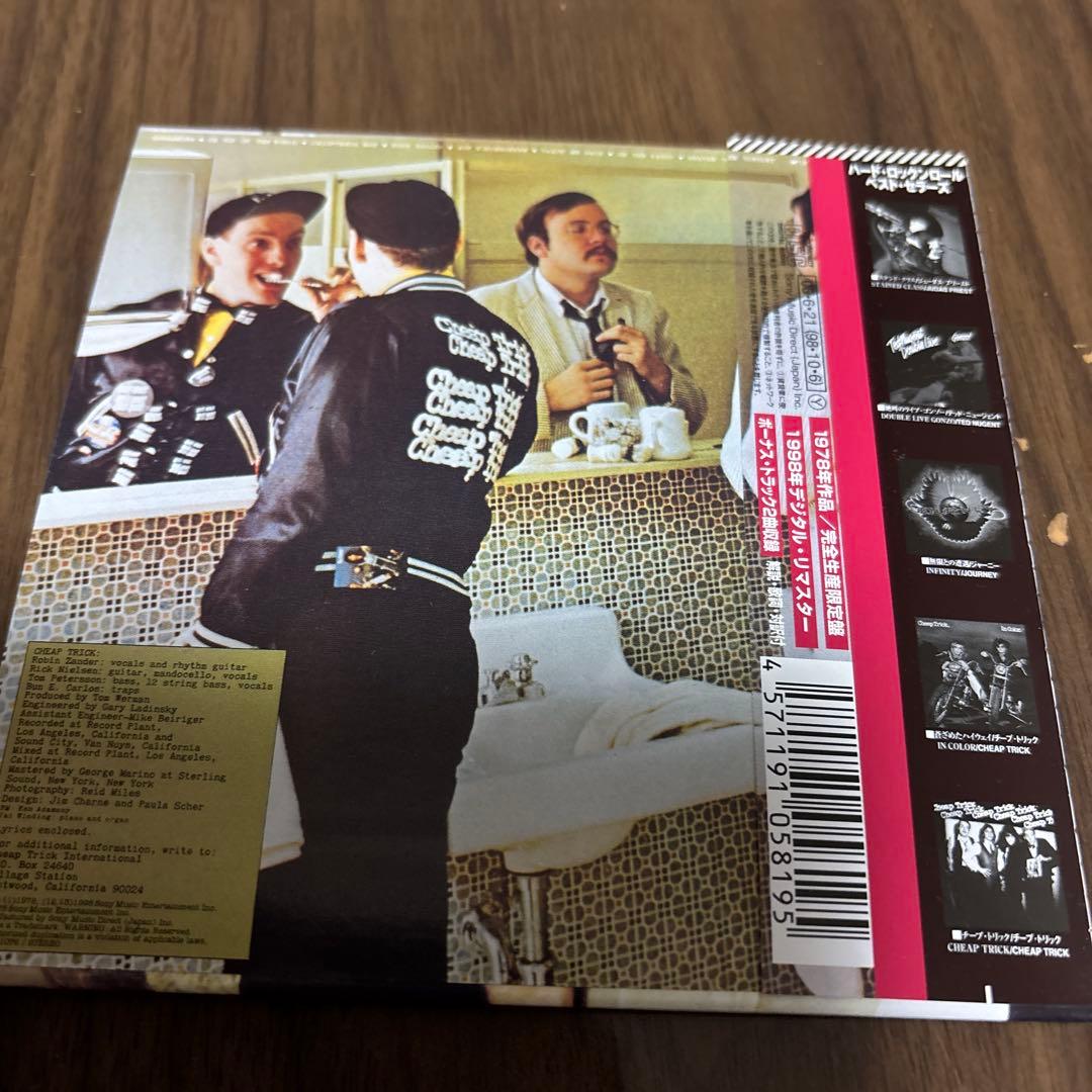 紙ジャケCD チープ・トリック「蒼ざめたハイウェイ」「天国の罠」