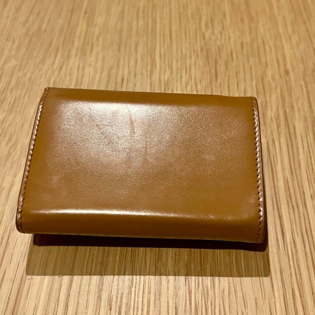 JIL SANDER キャメル 三つ折り財布