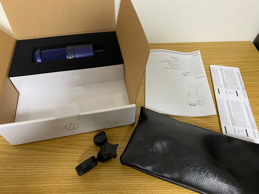 【値下げ中】audio-technica AT2020TYO 限定色 藍色