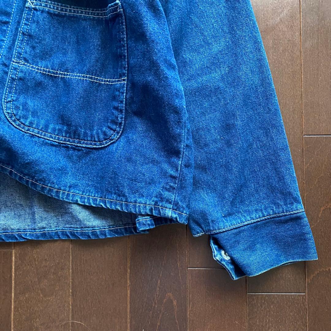 80年代 POINTER デニムカバーオールジャケットMADE IN USA