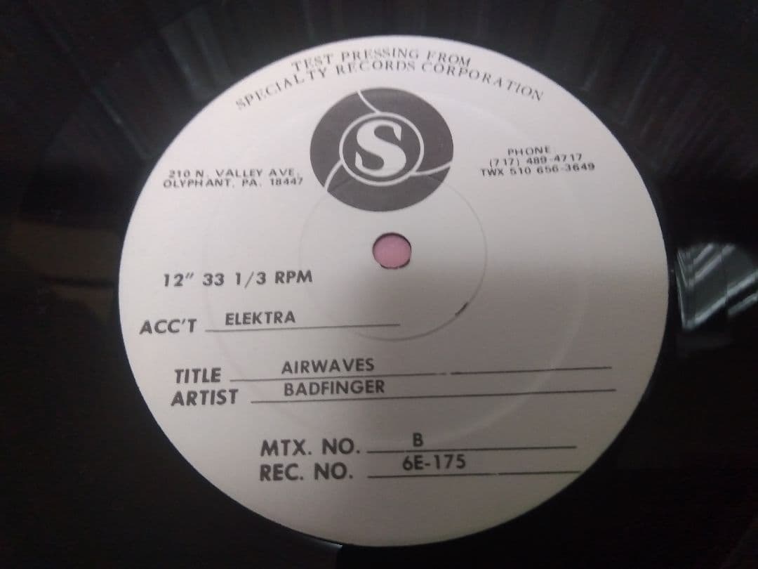 Badfinger Airwaves バッドフィンガー LP