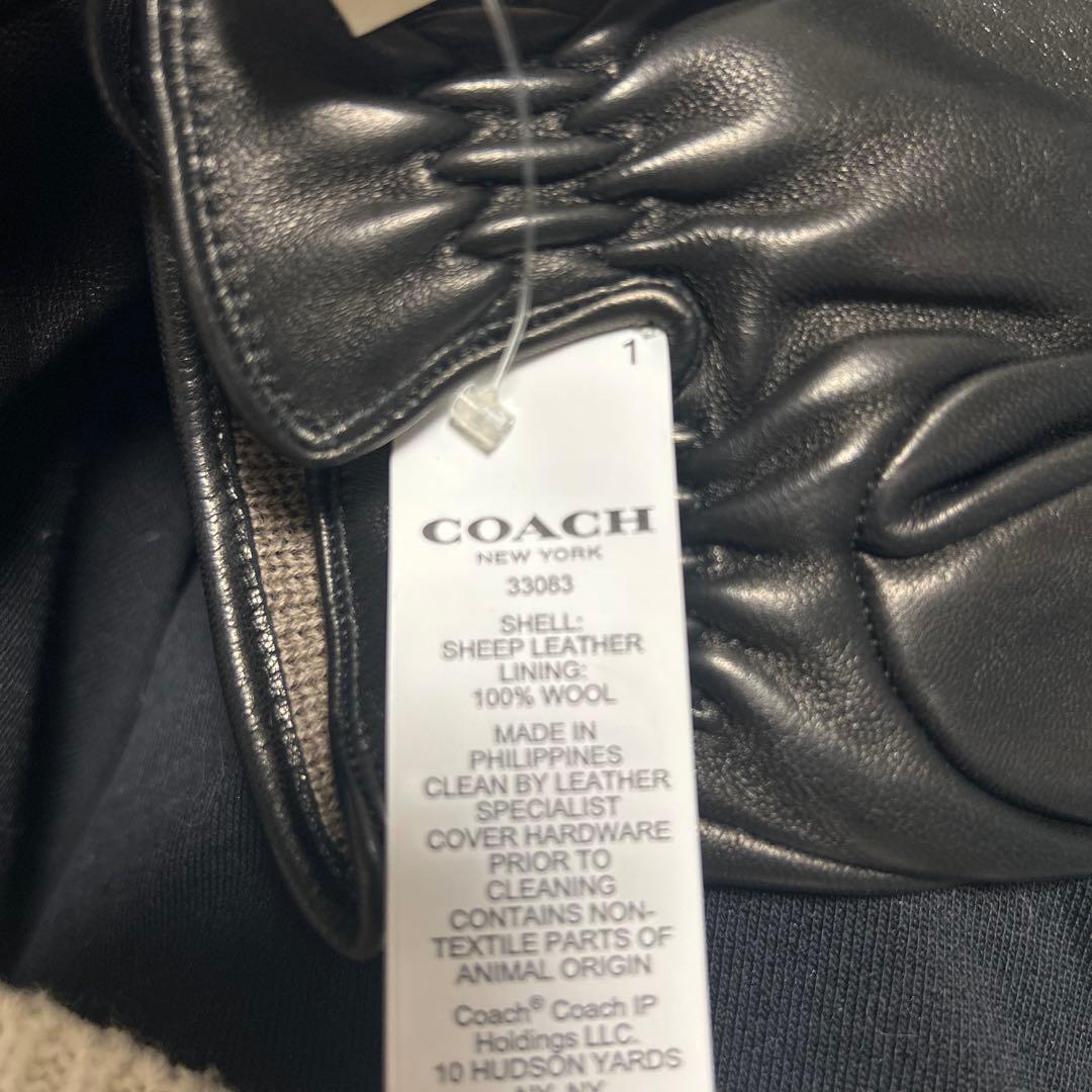 COACH 革手袋