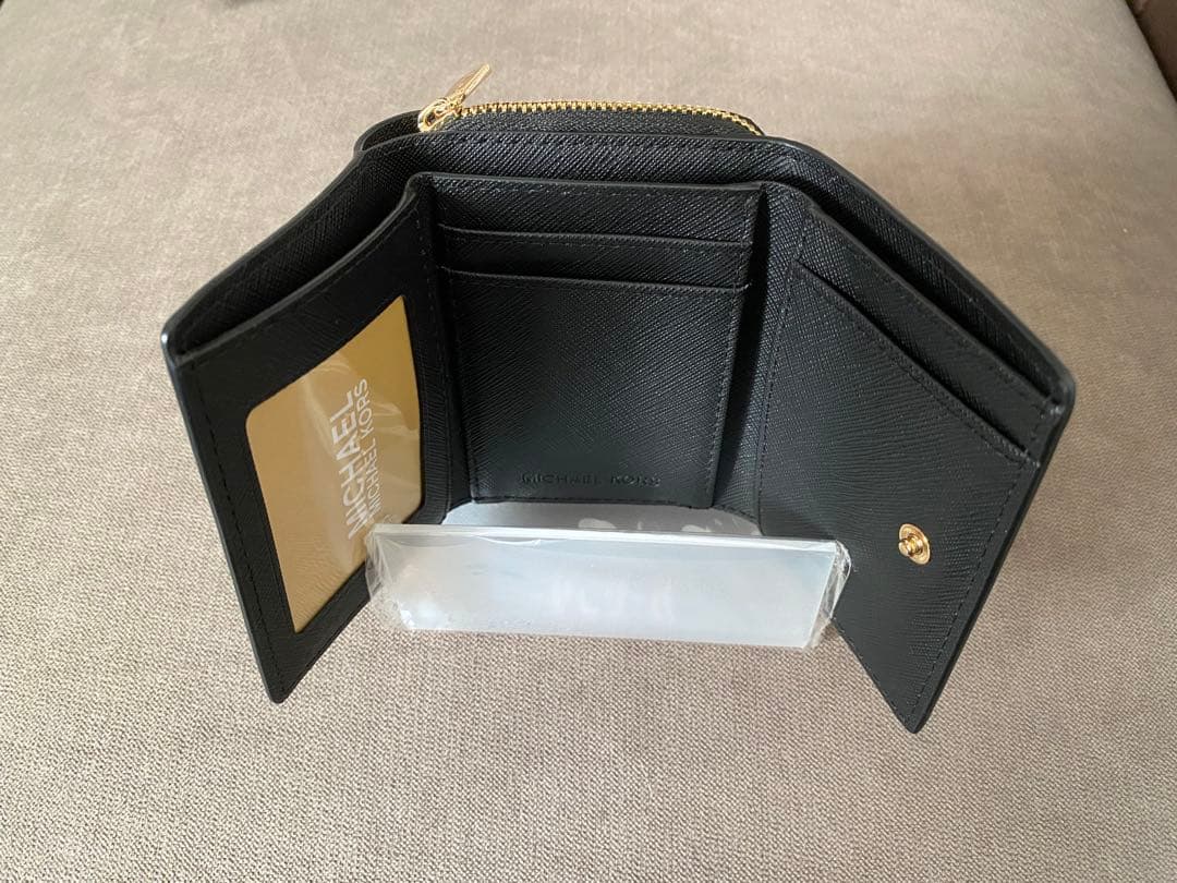 MICHAEL KORS 三つ折り財布 ブラック