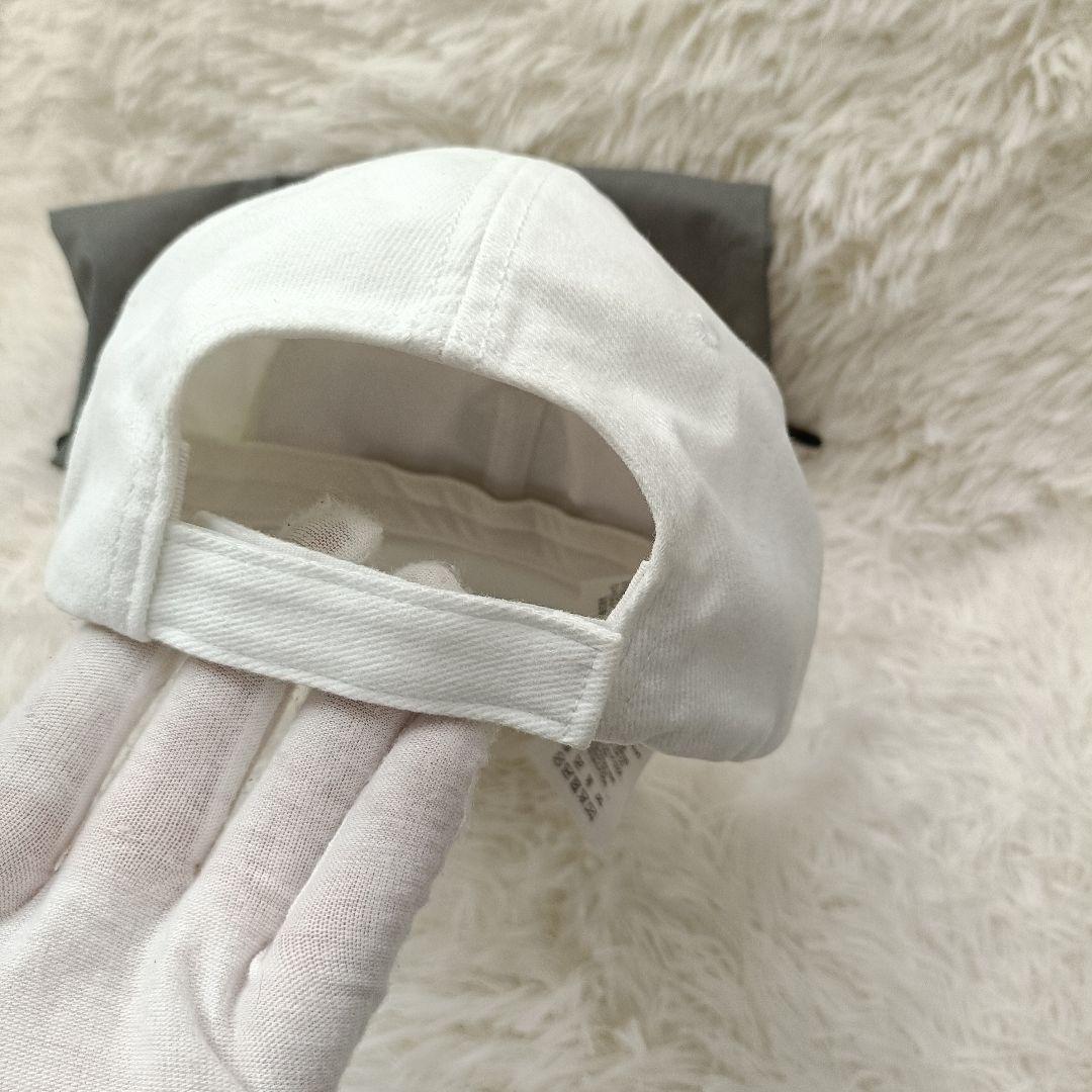 BALENCIAGA✨️保存袋付き ホワイト　キャップ BBロゴ　バレンシアガ
