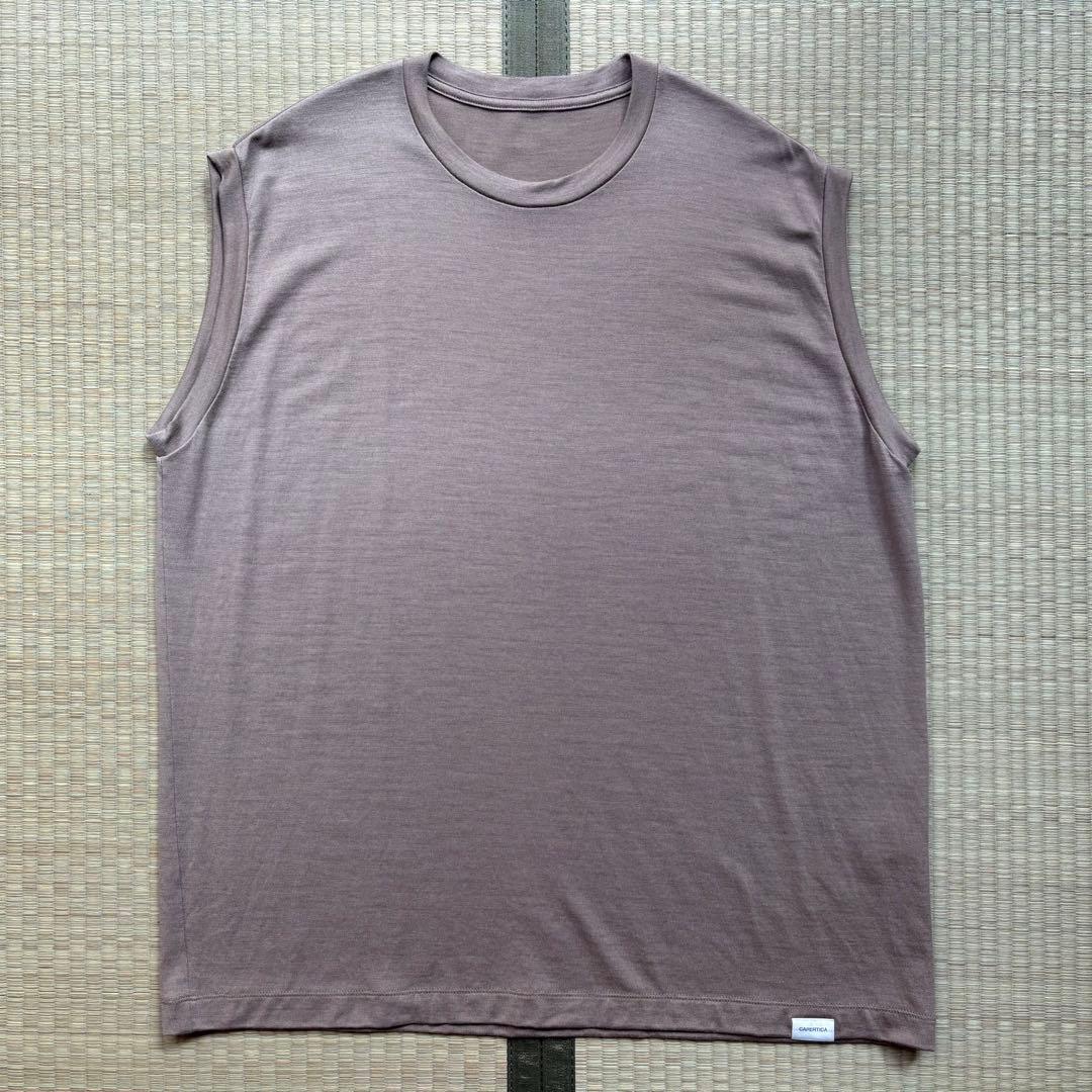 CAPERTICA ウールタンクトップ super140s MOCA サイズ3