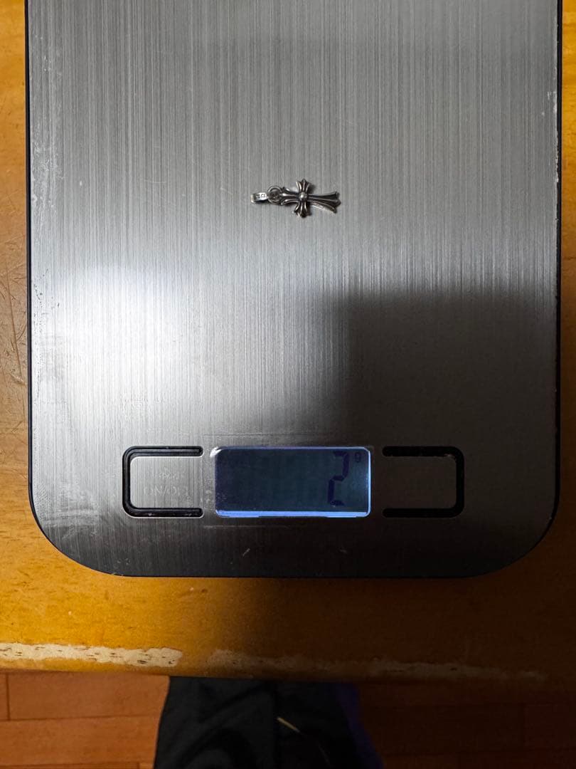 クロムハーツ CH Cross Baby Fat Charm Silver